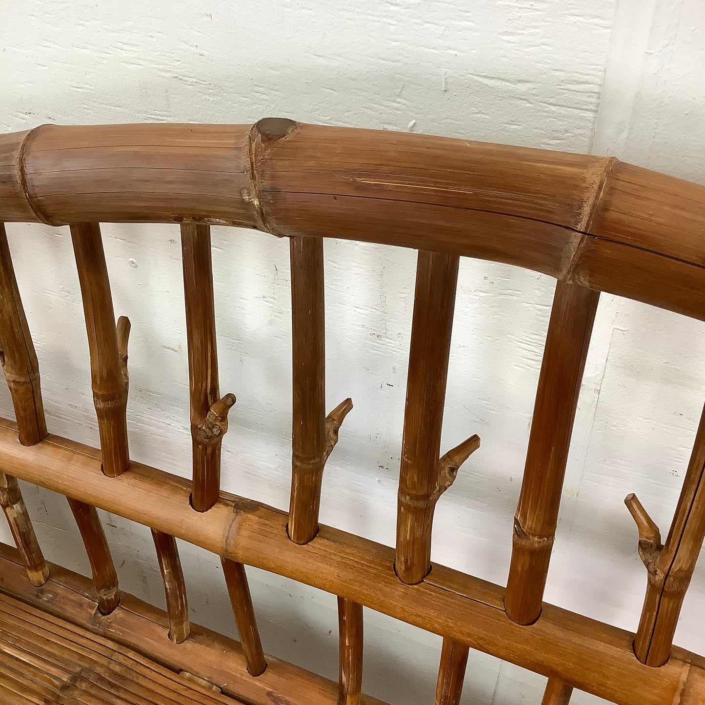 Hollywood Regency Bamboo Sofa or Daybed