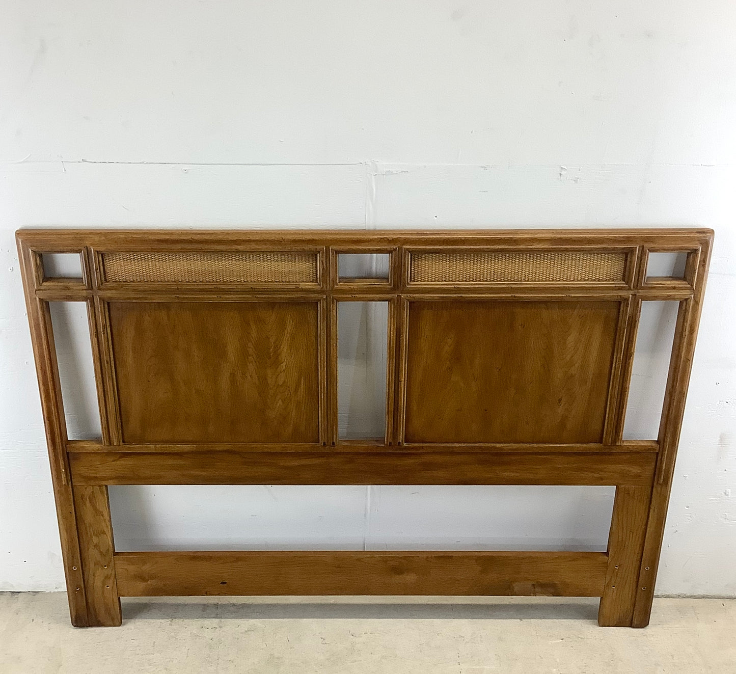 Tall Vintage Modern Headboard by Drexel- Full/Queen
