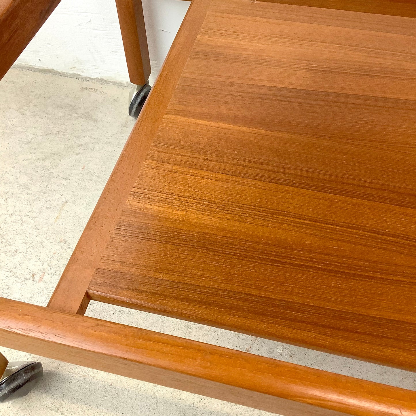 Scandinavian Modern Teak Bar Cart