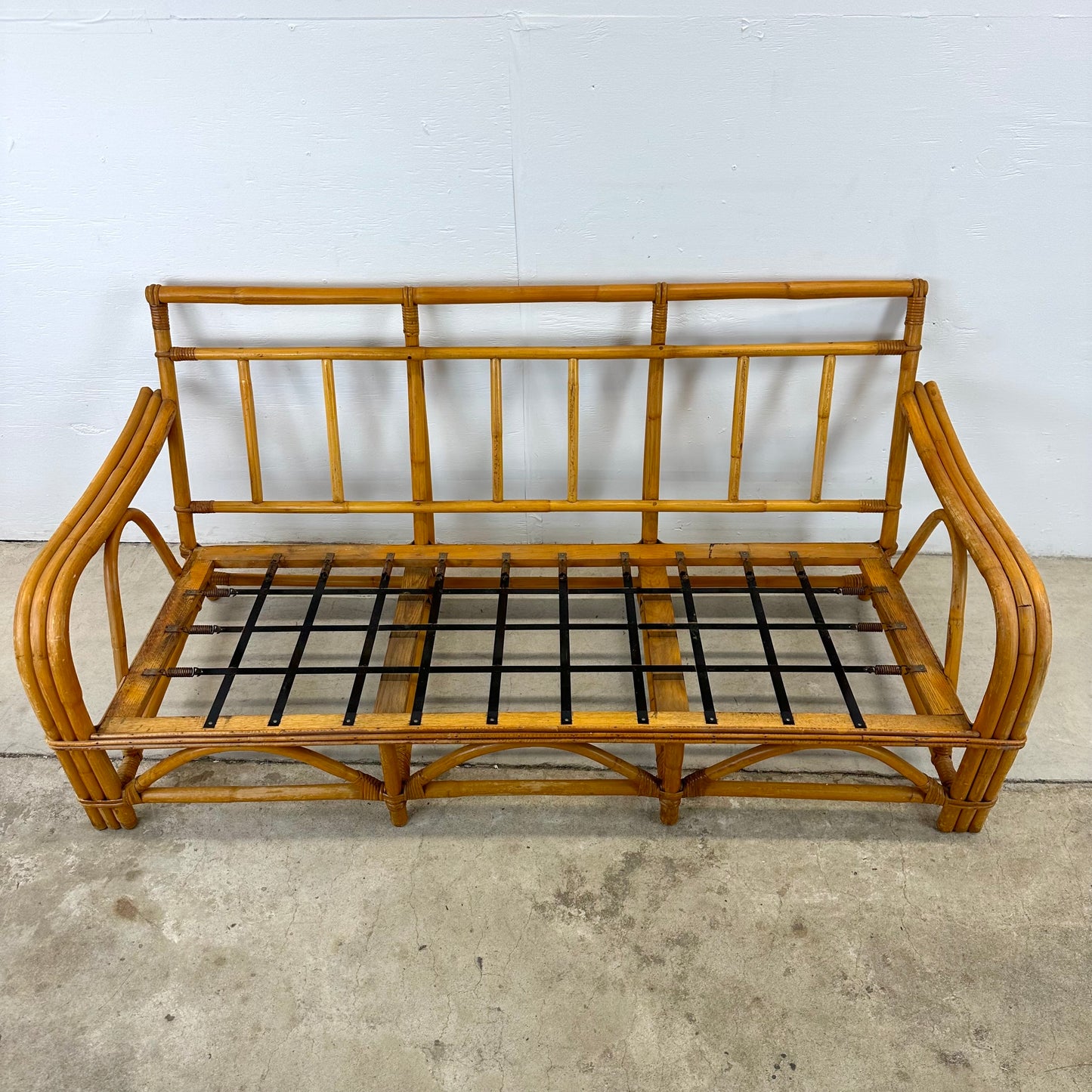 Vintage Bamboo Sofa Frame