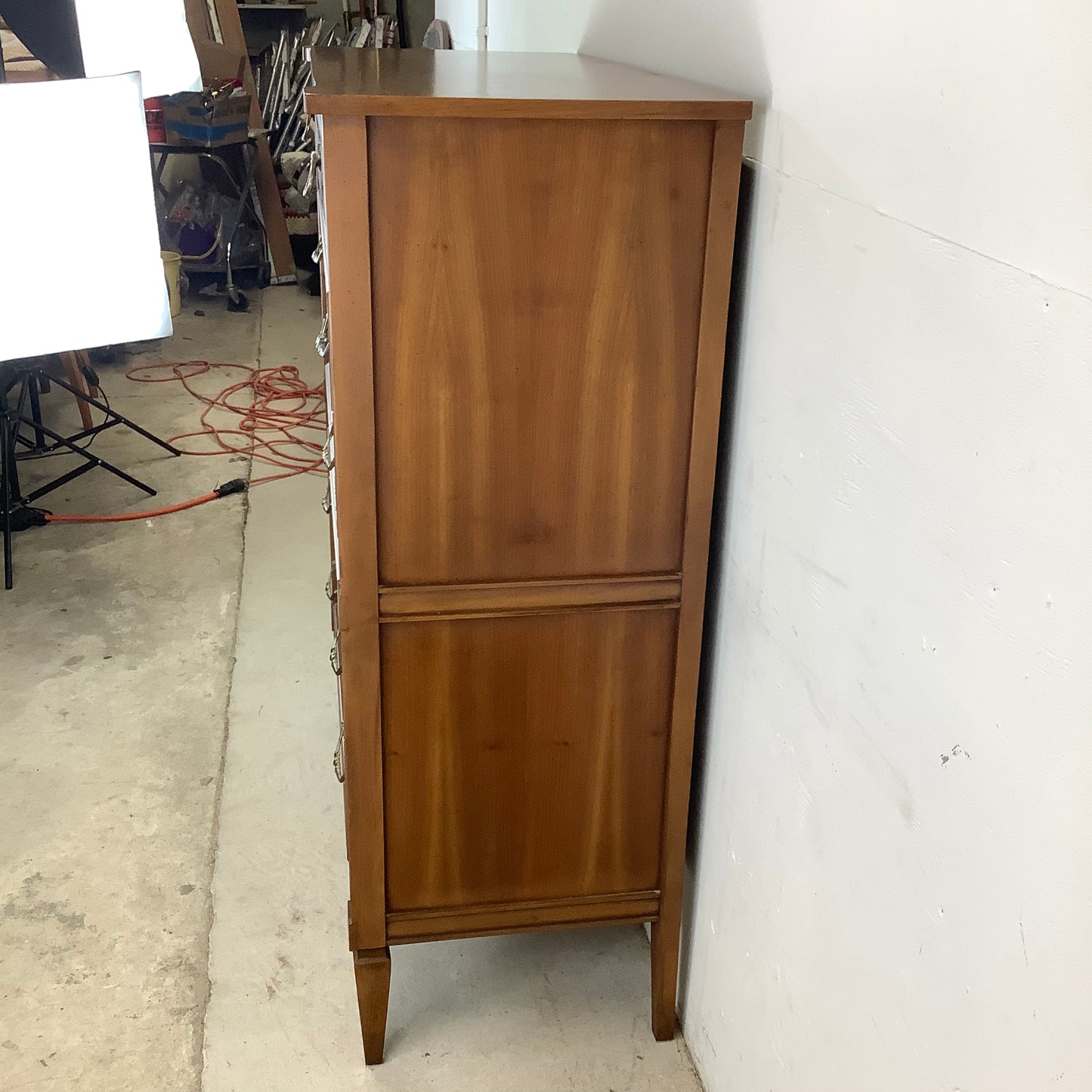 Neoclassical Walnut Chest of Drawers