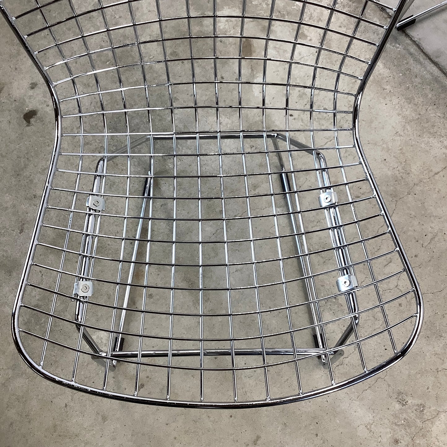 Modern Wire Frame Dining Chairs- Set of Four