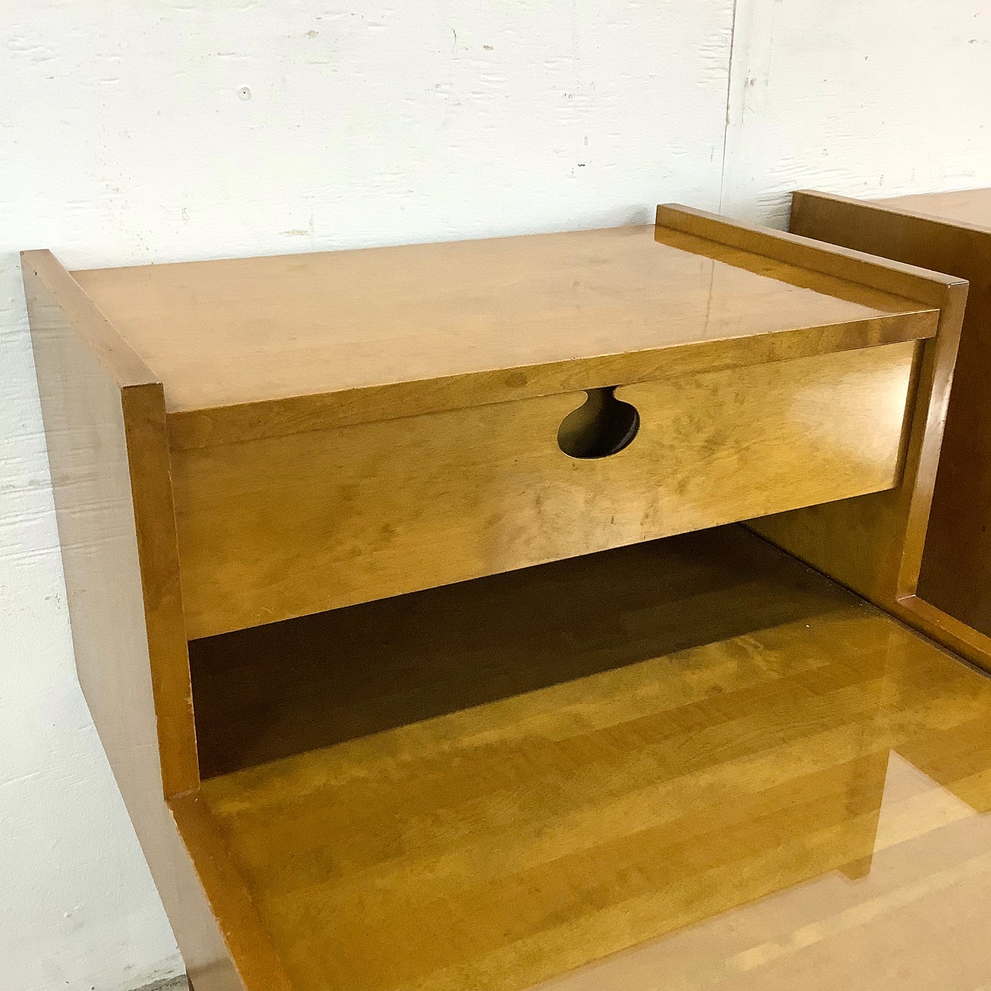 Mid-Century Two Tier Nightstands attr. Edmond Spence