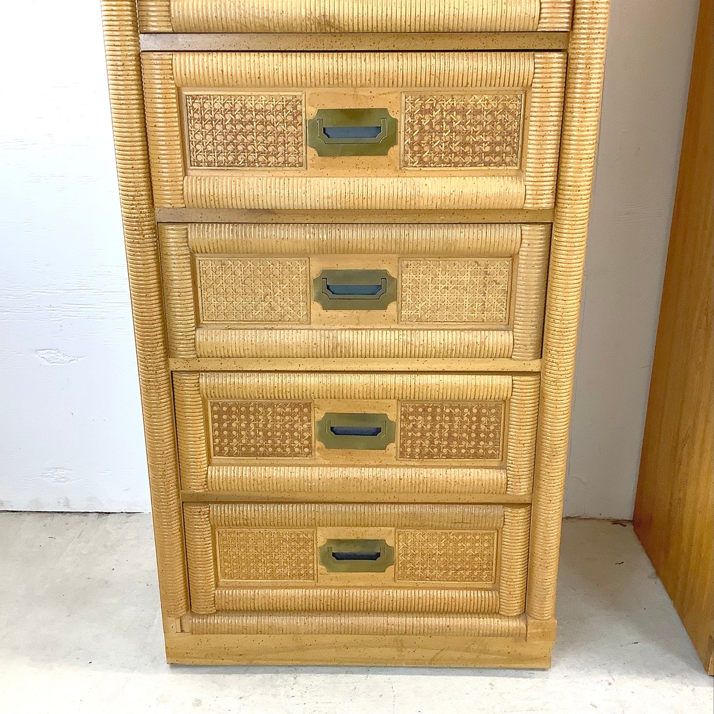 Pair Vintage Coastal Lingerie Chests by Dixie