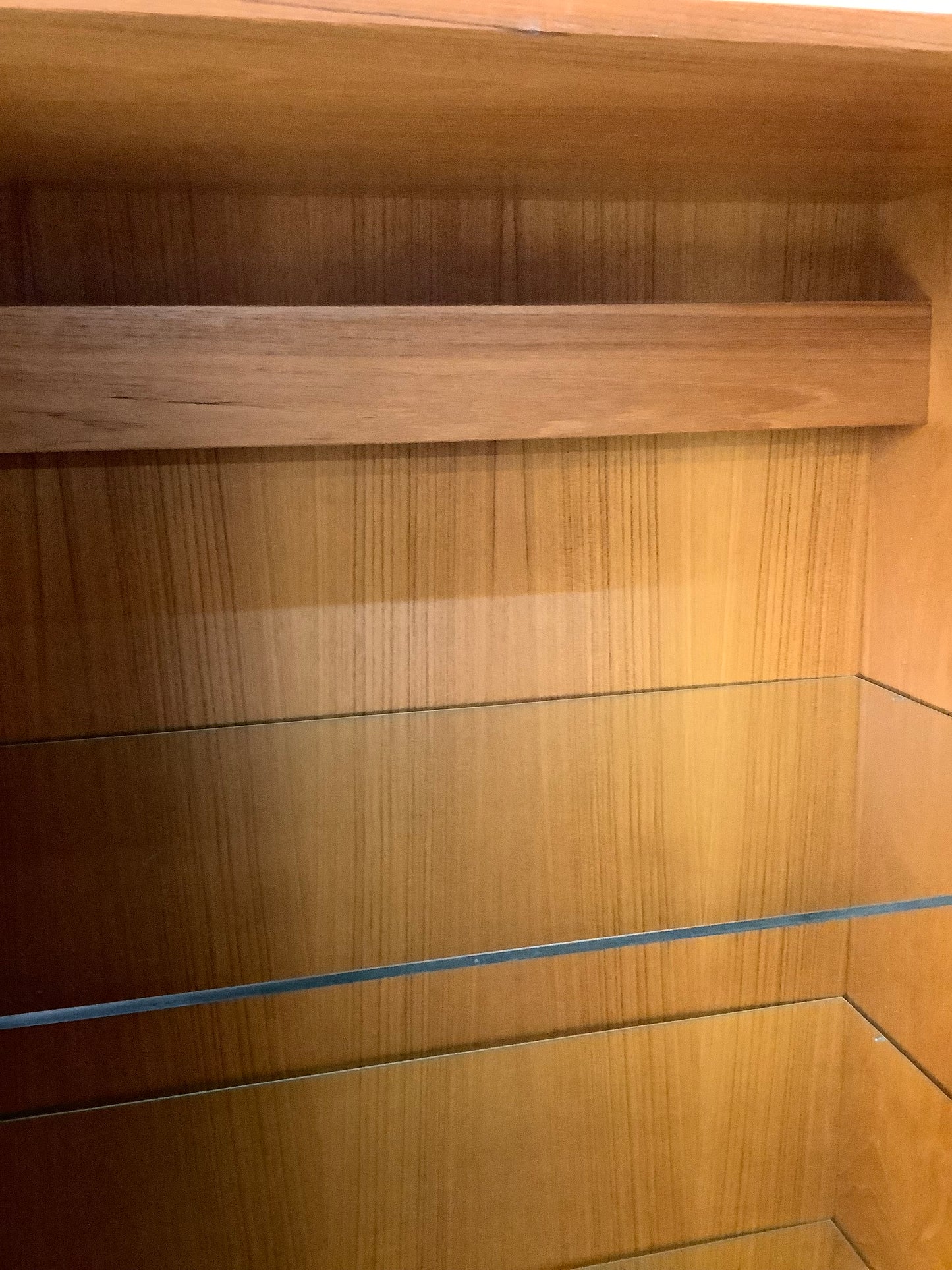 Scandinavian Modern Teak Display Case or Bookcase Cabinet by Domino Mobler