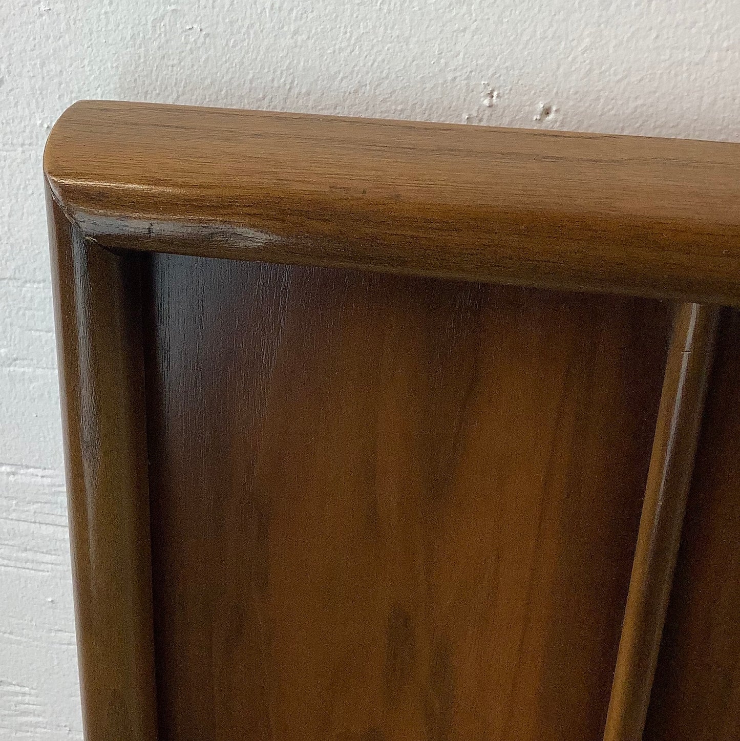 Mid-Century King Walnut Headboard