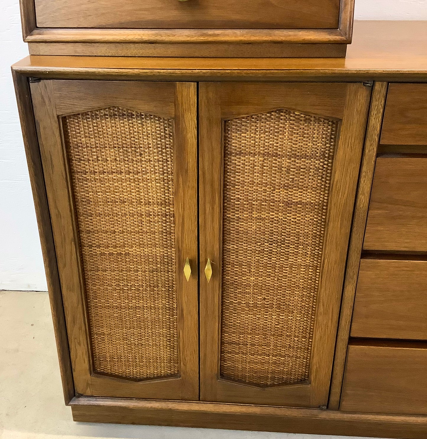 Mid-Century Sideboard With Display Toppers by R-Way