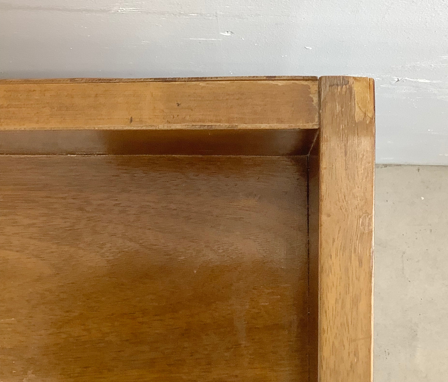 Mid-Century Modern Headboard With Built-In Nightstands