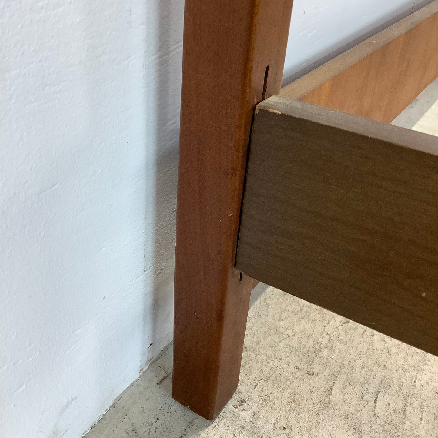 Mid-Century Full Size Bed Frame by Kipp Stewart for Drexel