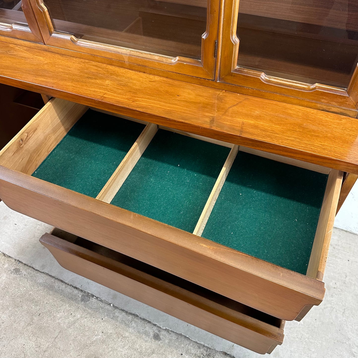 Mid-Century Sideboard With China Cabinet after Jack Cartwright