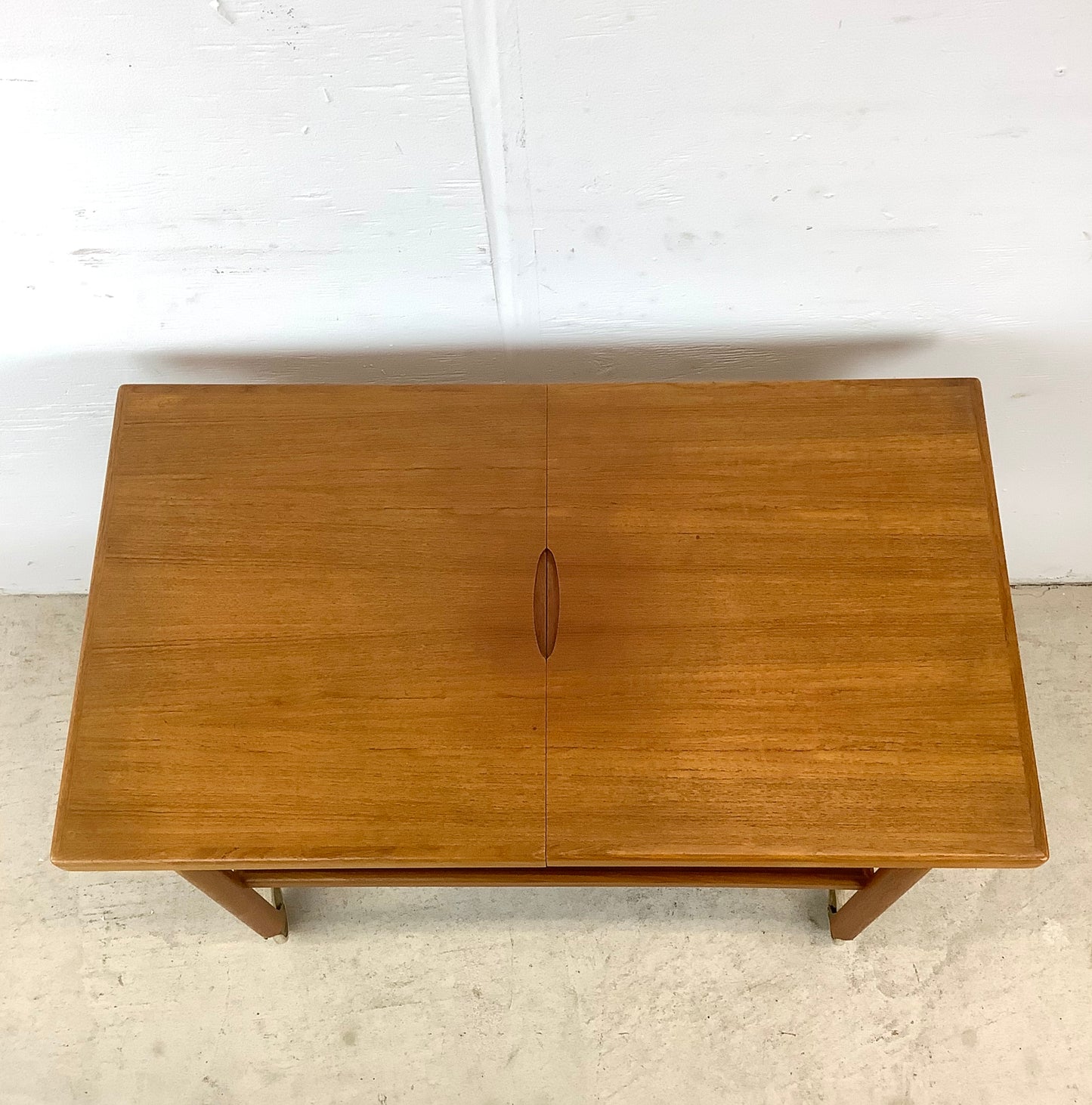 Mid-Century Teak Bar Cart by Kurt Østervig