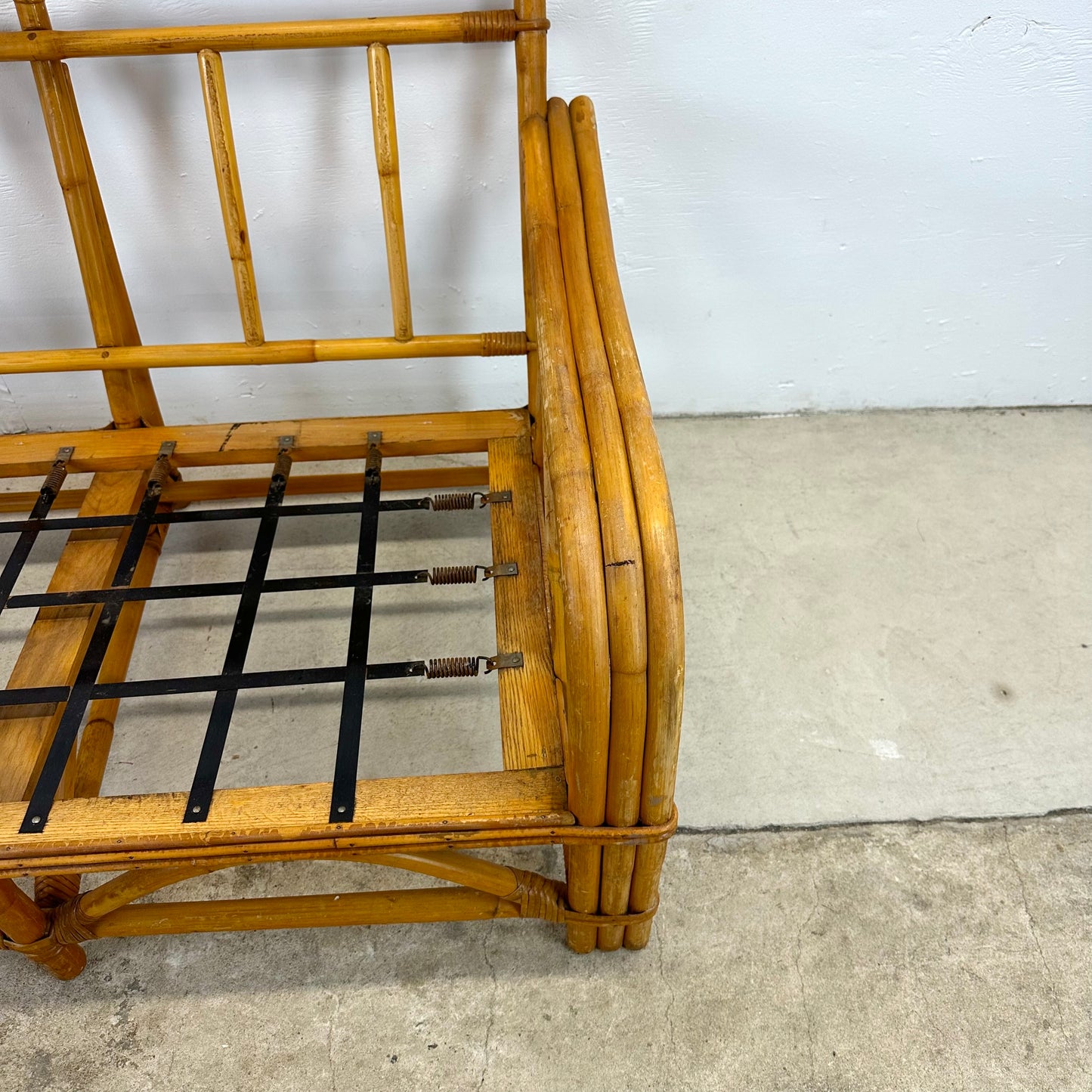 Vintage Bamboo Sofa Frame