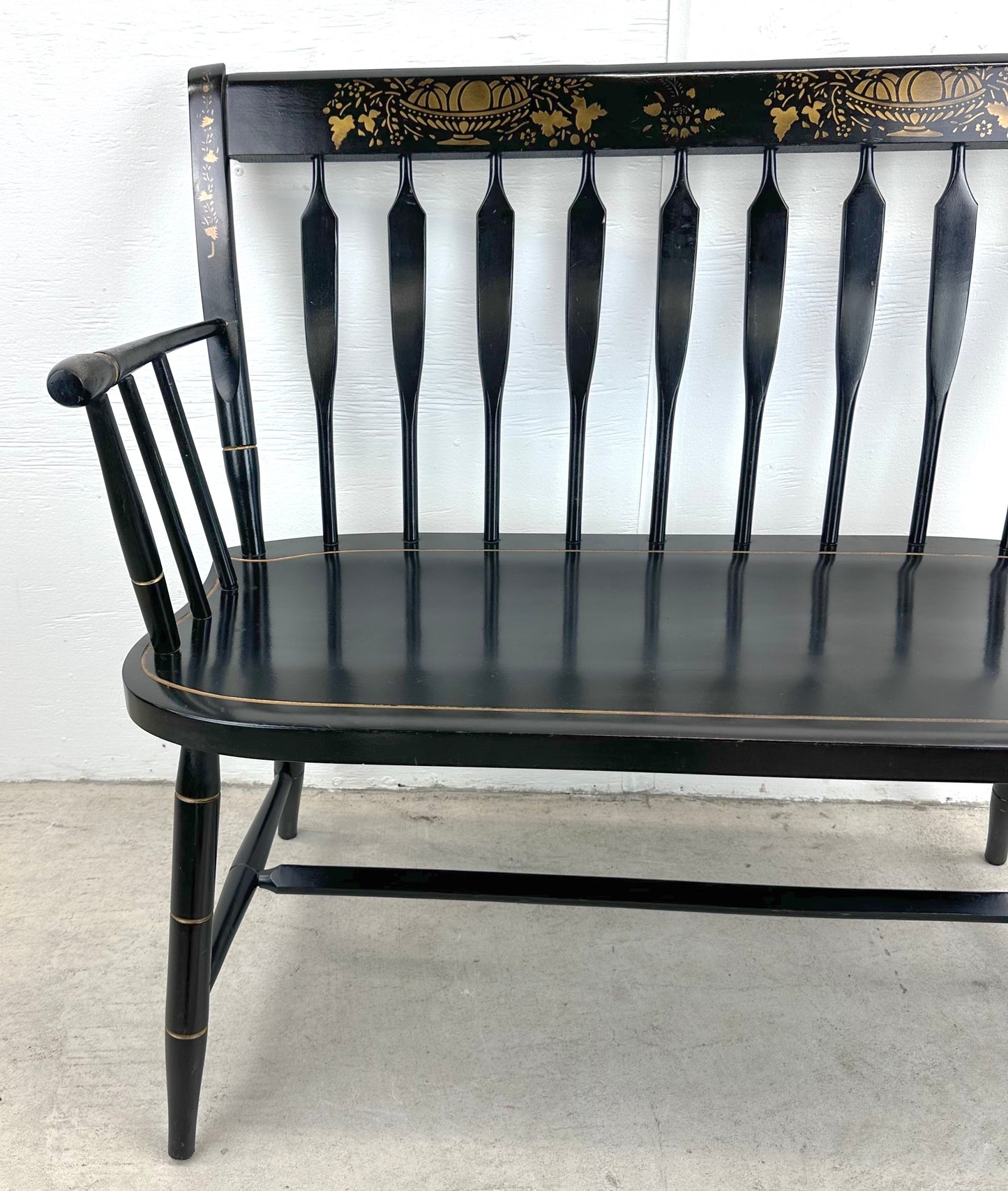 Nichols and Stone Two Seat Settee Bench