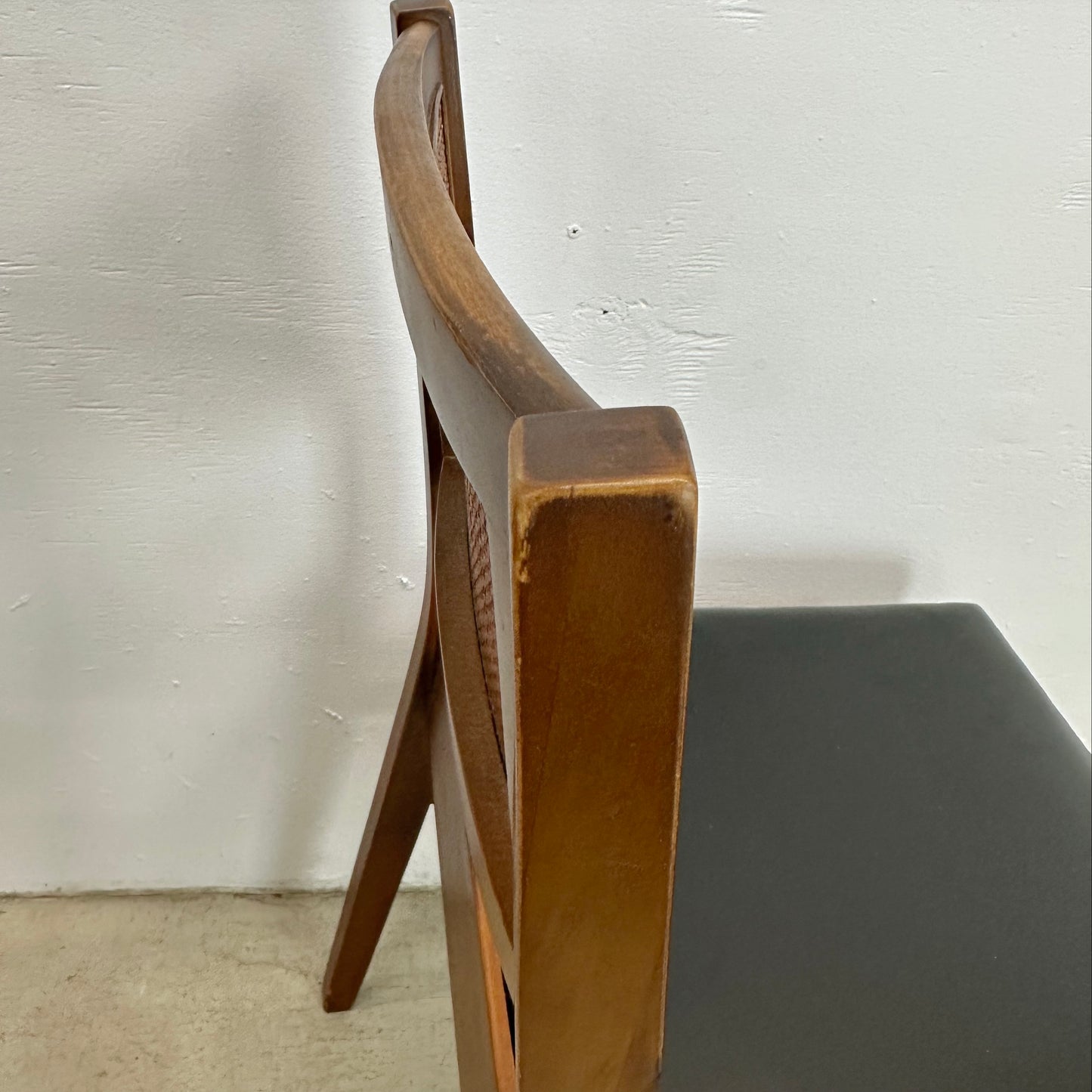 Mid-Century Cane Back Dining Chairs after Jens Risom