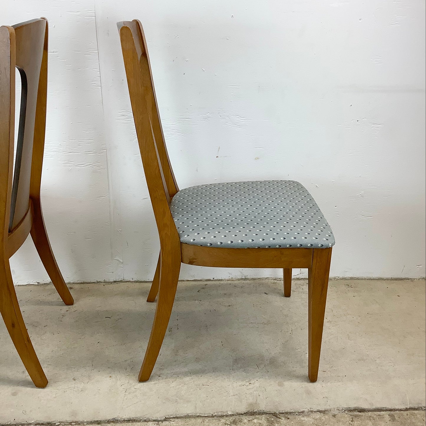 Mid-Century Brasilia Style Dining Chairs- Four
