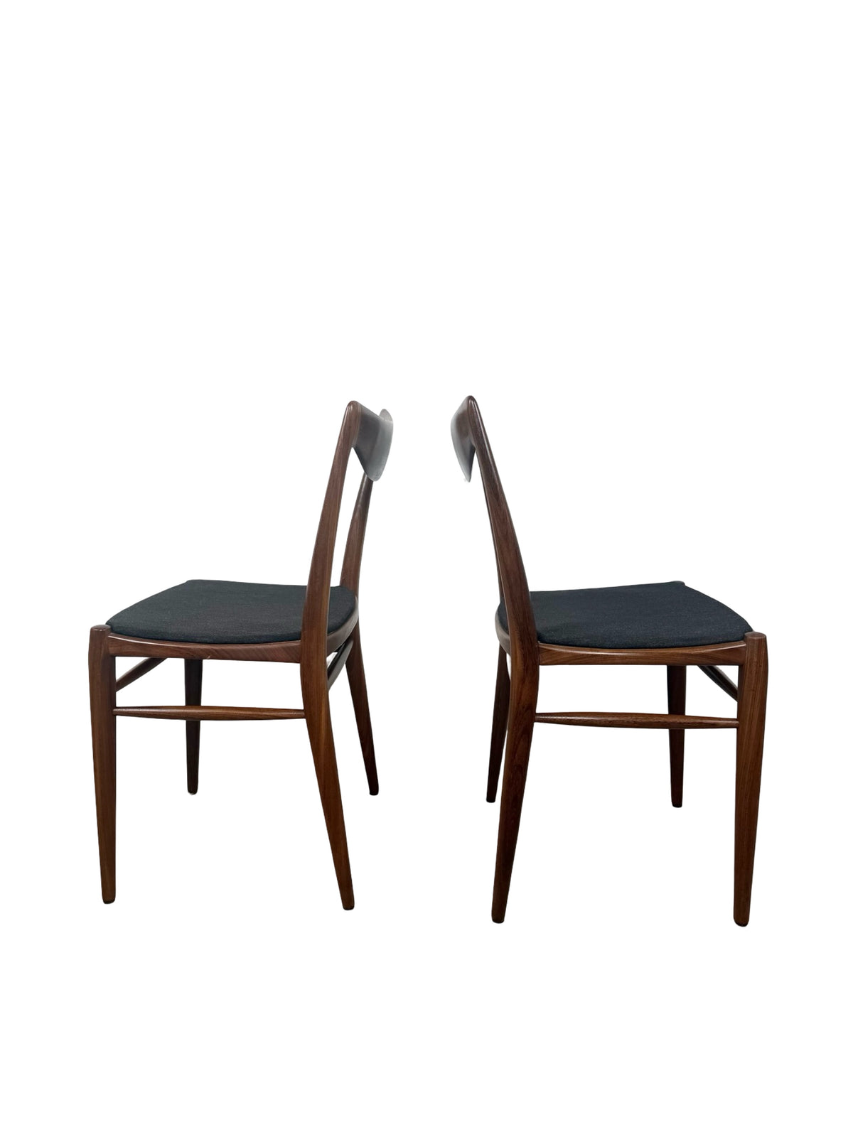 Vintage Norwegian Bambi Teak Dining Chairs by Rastad & Relling for Gustav Bahus – Set of 6