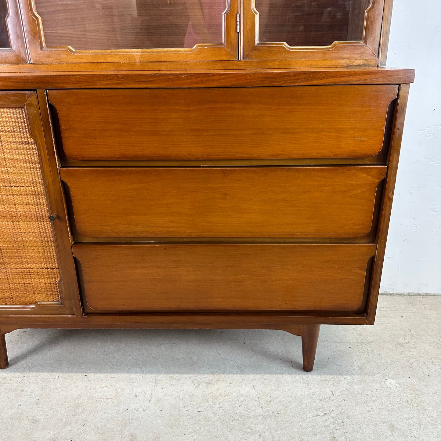 Mid-Century Sideboard With China Cabinet after Jack Cartwright