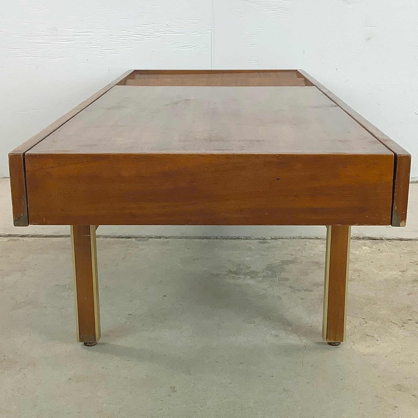 Mid-Century Coffee Table With Drawer- American of Martinsville by Merton Gershun