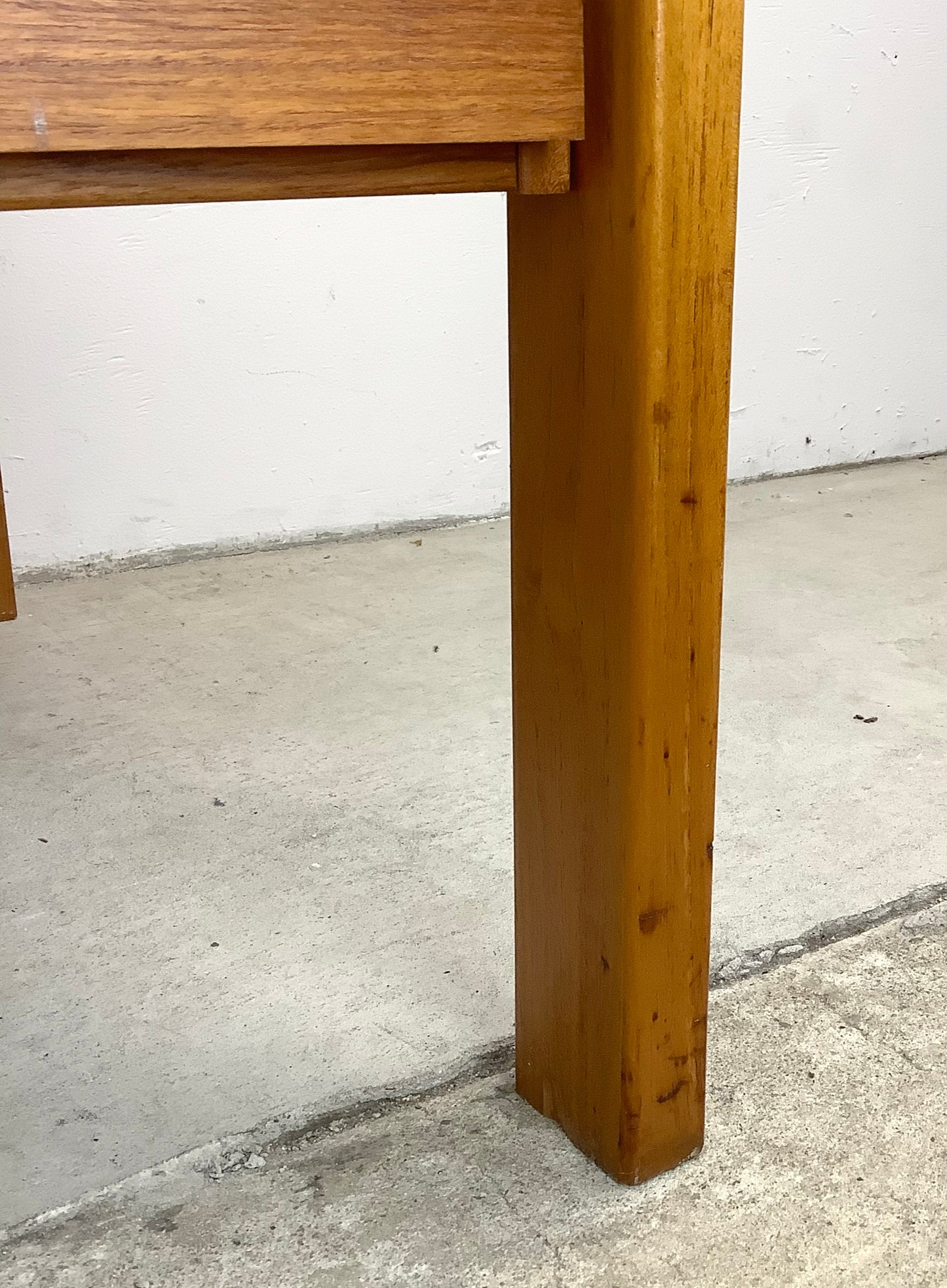 Scandinavian Modern Teak Office Desk