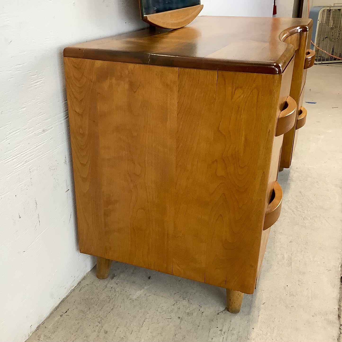 Heywood-Wakefield Vanity with Mirror