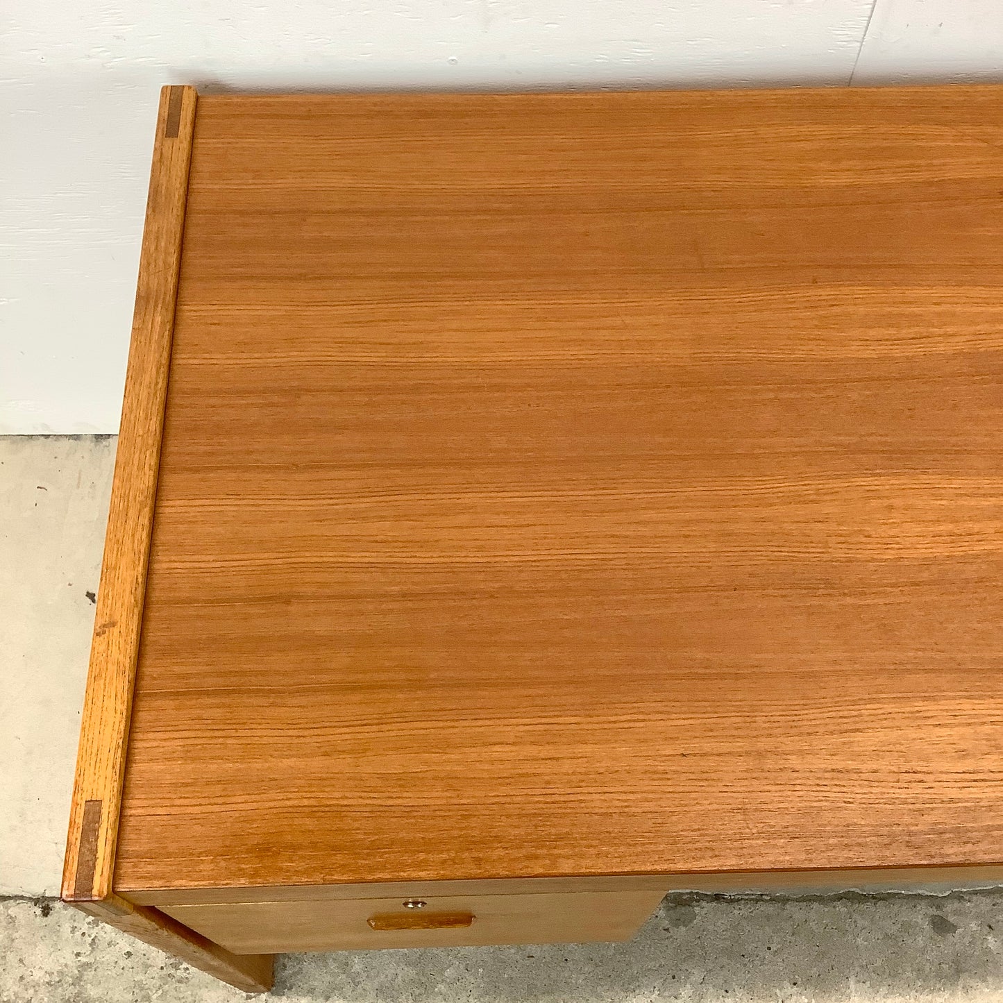 Scandinavian Modern Teak Office Desk