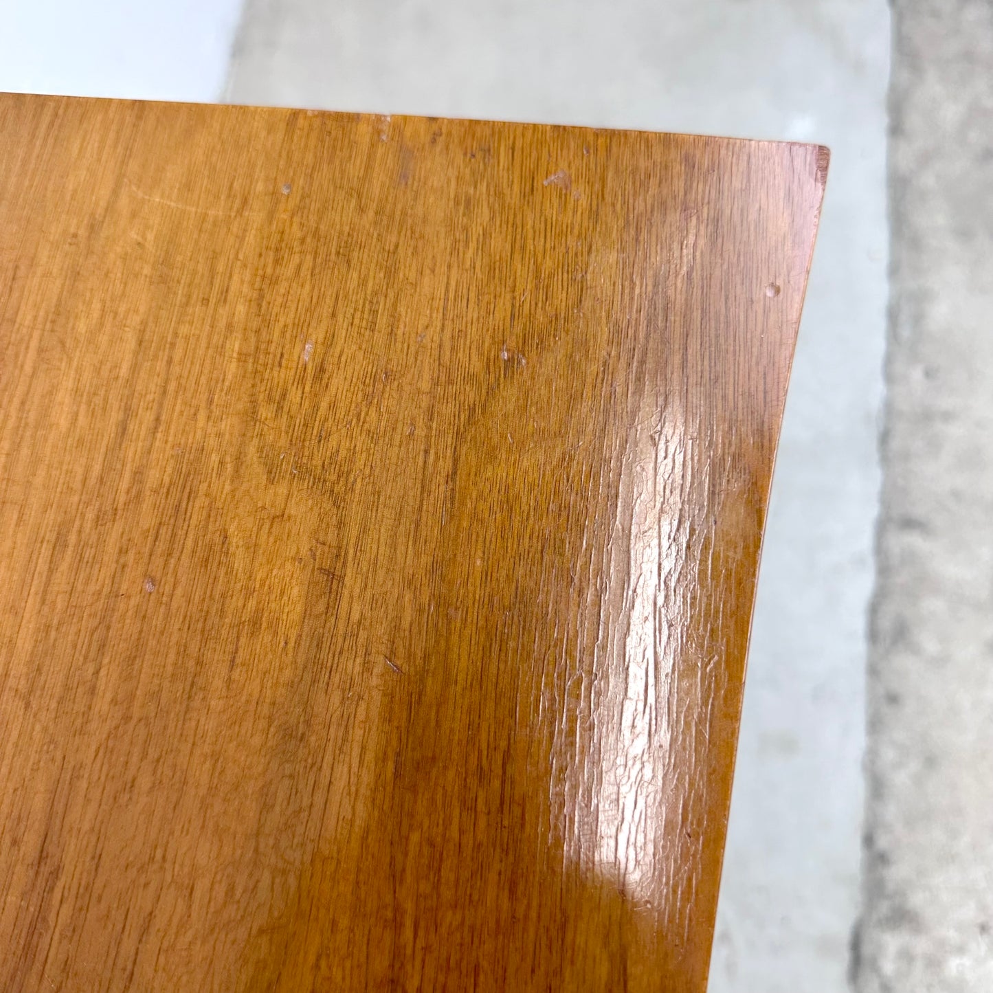 Mid-Century Two Drawer Nightstands with Drumstick Legs