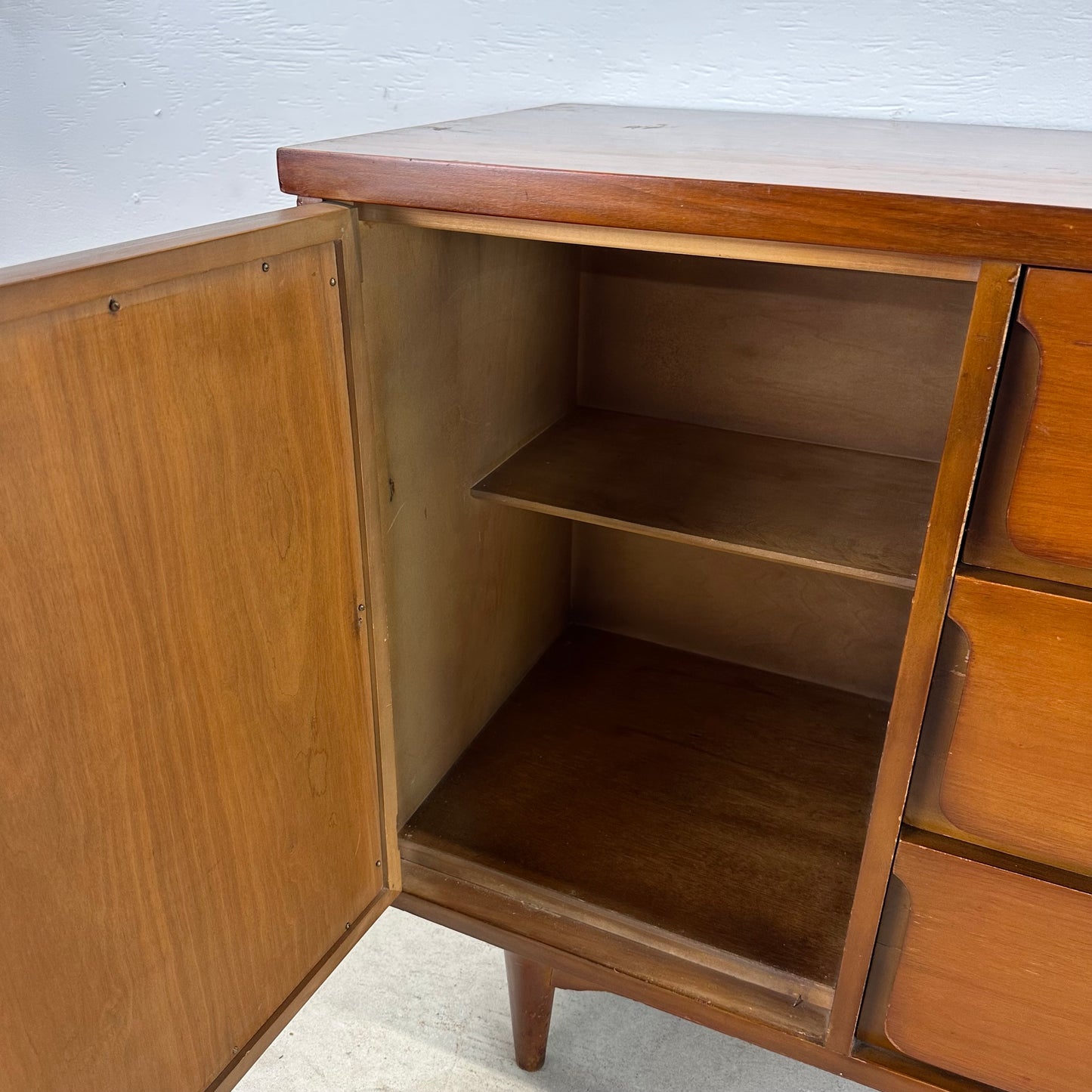 Mid-Century Sideboard With China Cabinet after Jack Cartwright