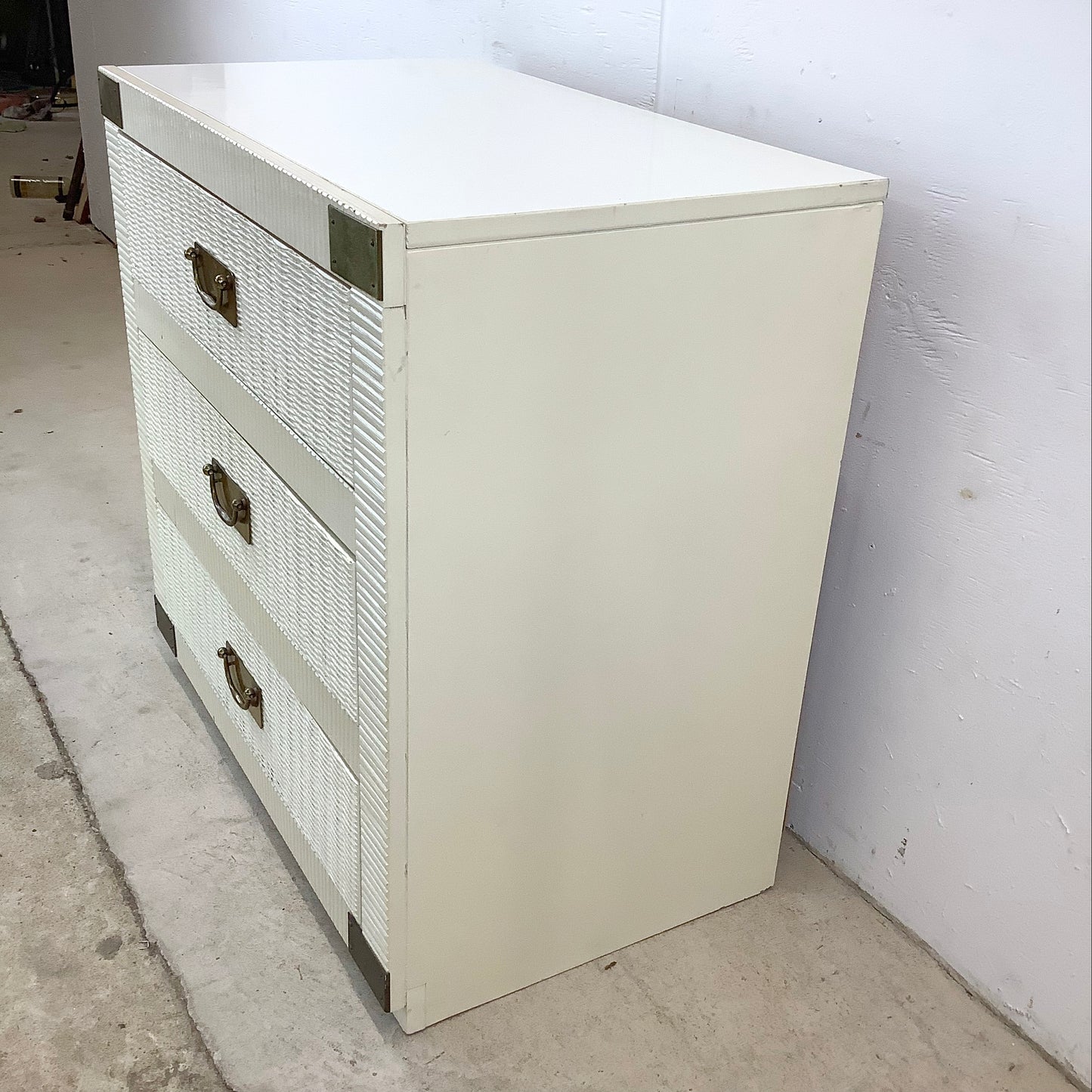 Hollywood Regency Three Drawer Dresser
