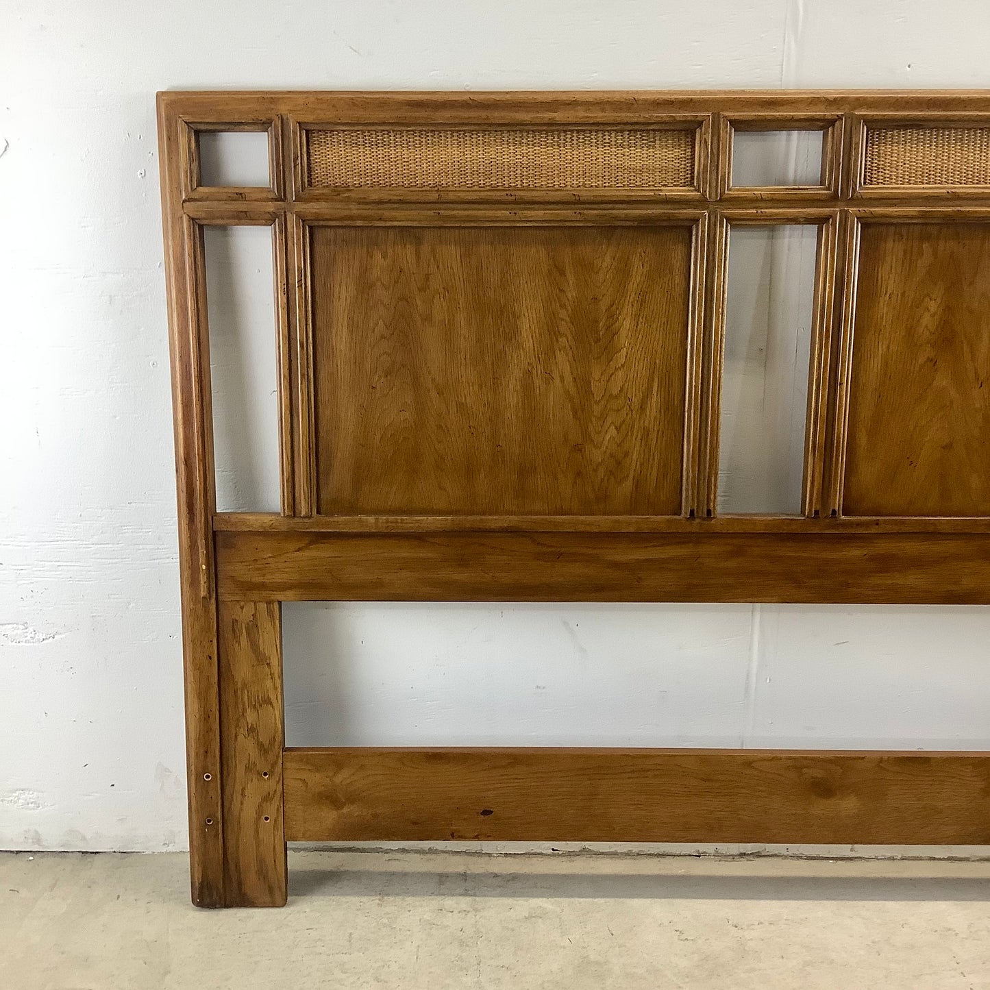 Tall Vintage Modern Headboard by Drexel- Full/Queen