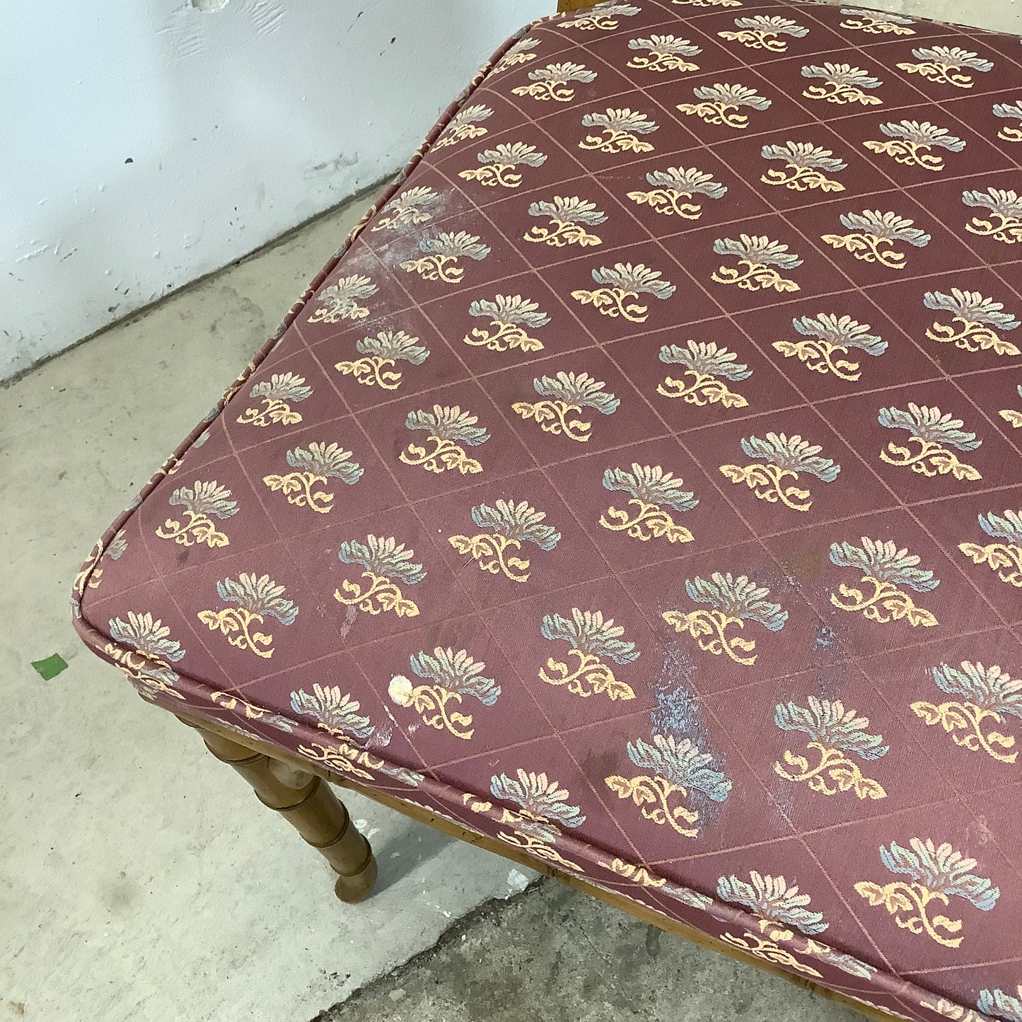Vintage Regency Faux Bamboo Dining Chairs- set of Six