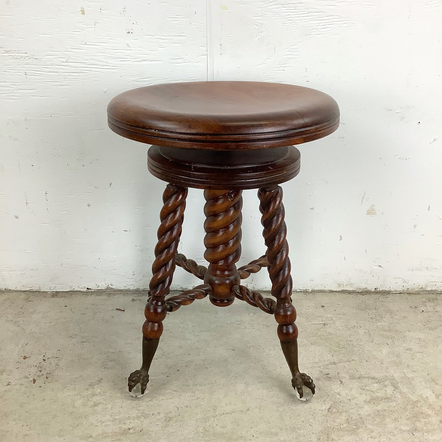 Antique Eastlake PIano Stool