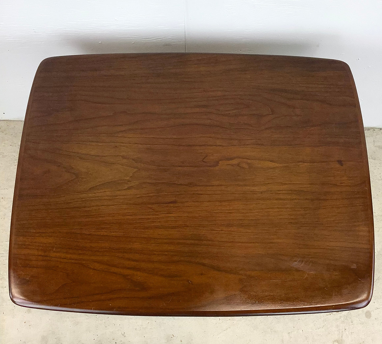 Mid-Century Side Table With Shelf