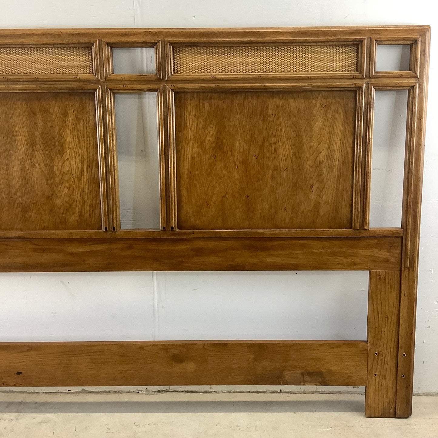 Tall Vintage Modern Headboard by Drexel- Full/Queen