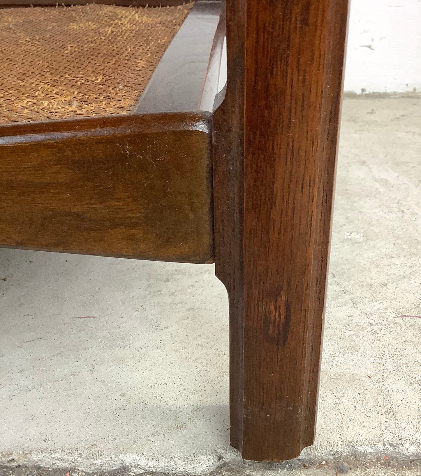 Mid-Century Side Table With Shelf