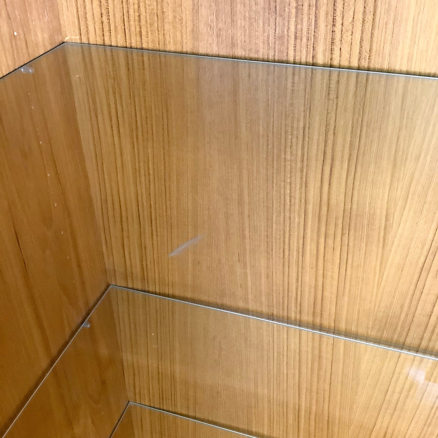 Scandinavian Modern Teak Display Case or Bookcase Cabinet by Domino Mobler