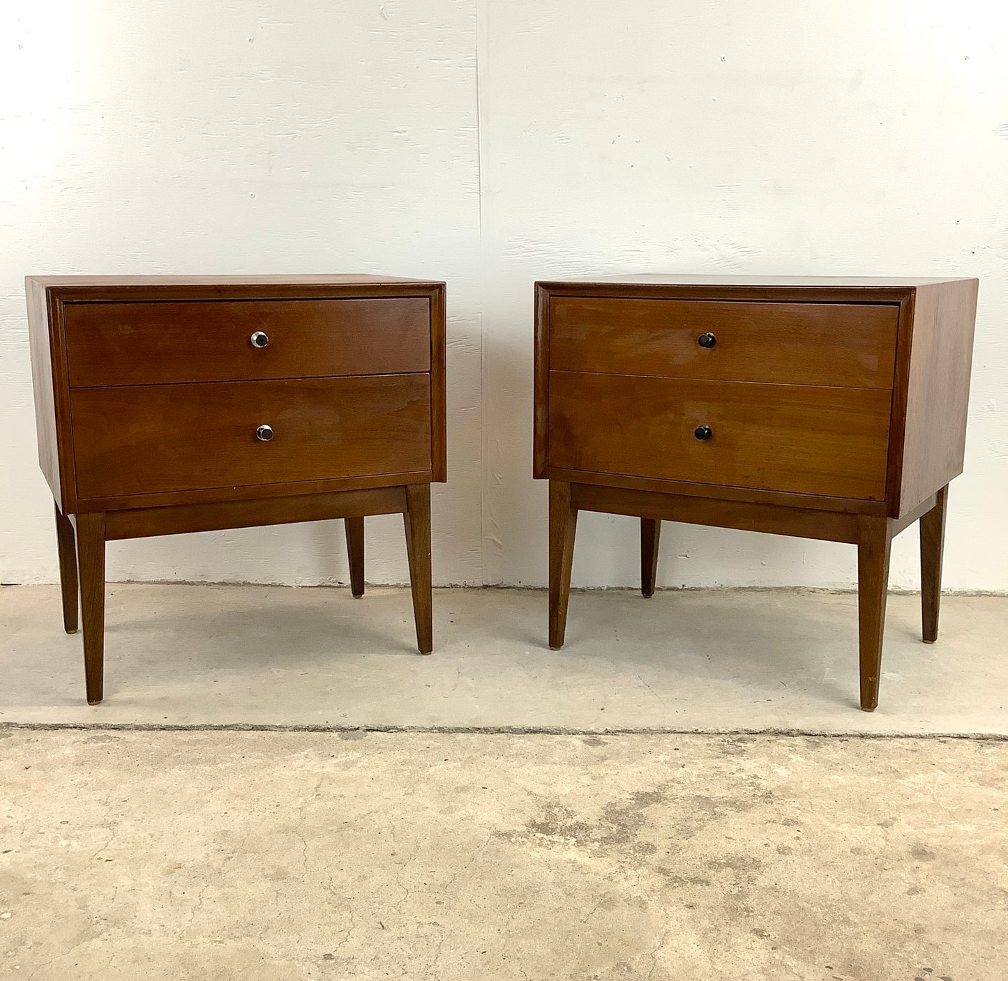 Mid-Century Nightstands by American of Martinsville