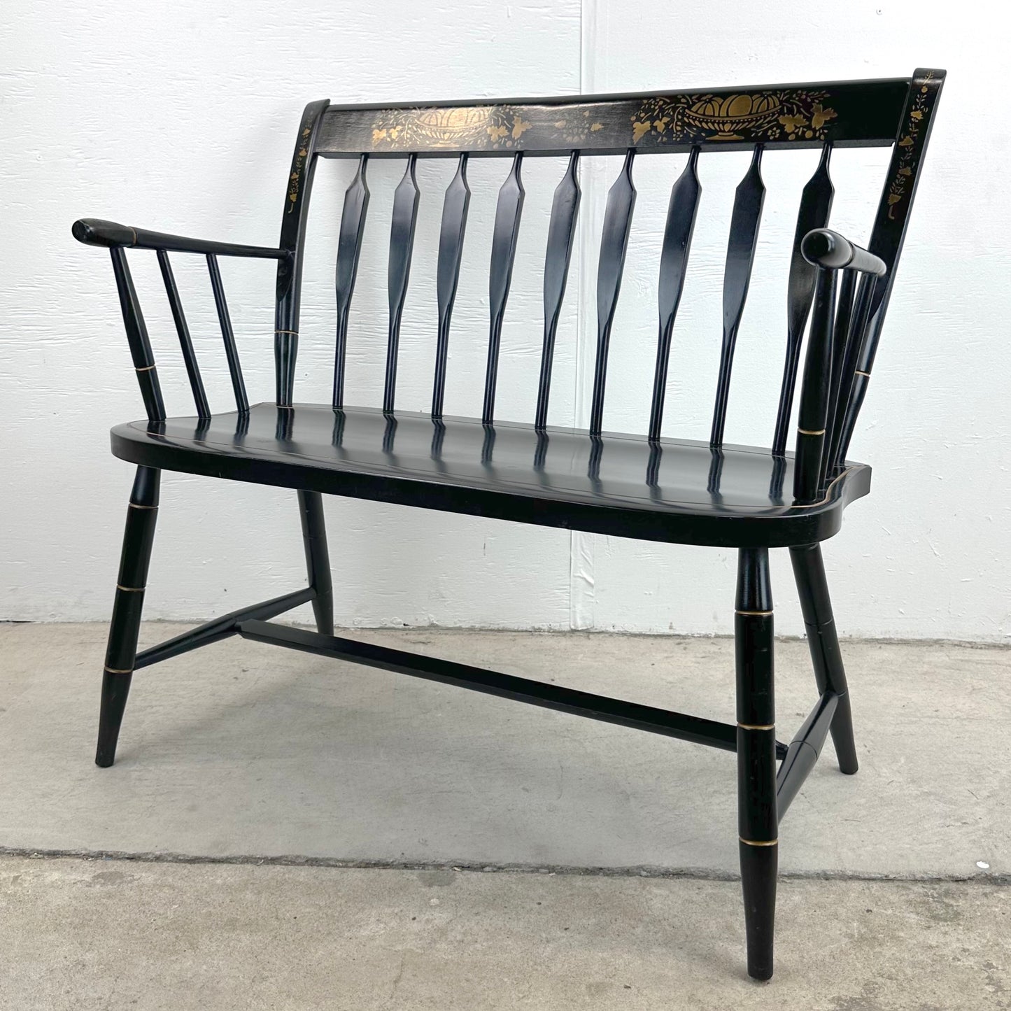 Nichols and Stone Two Seat Settee Bench