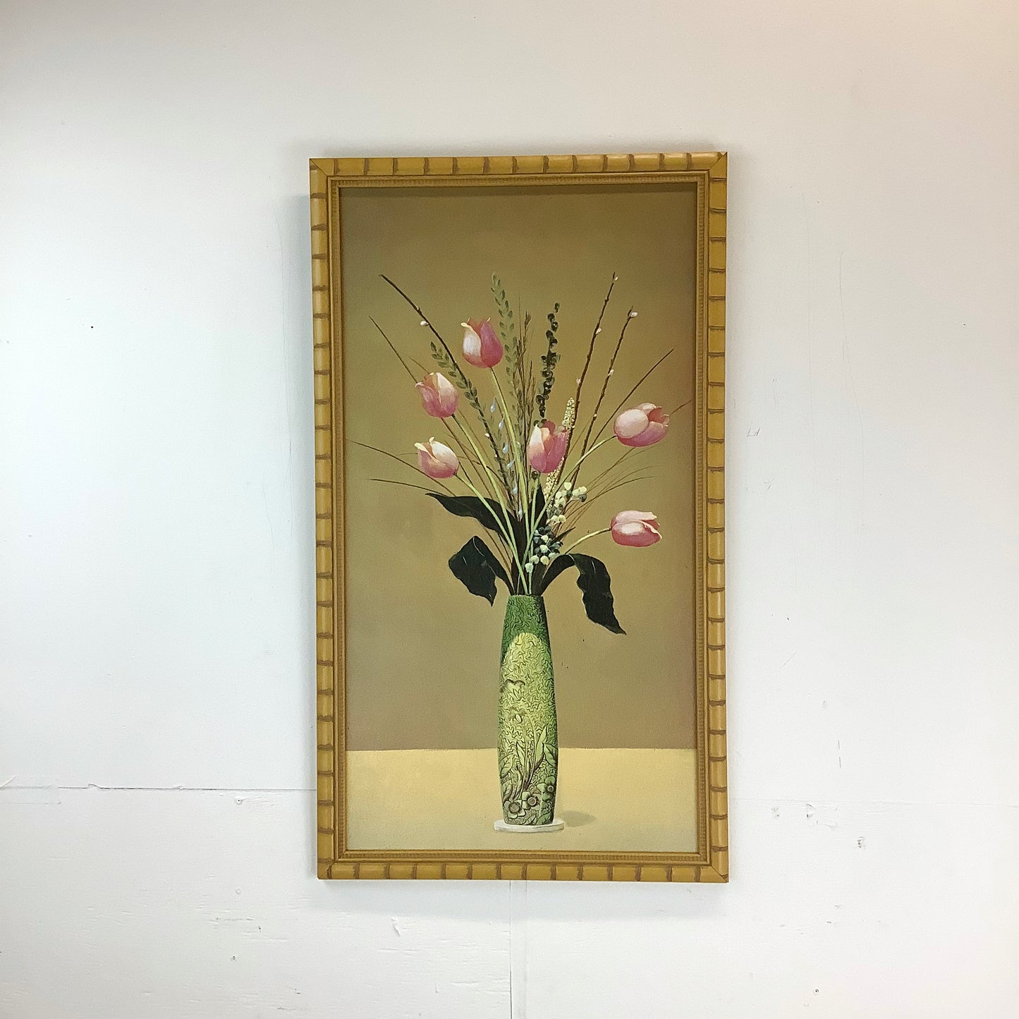 Pair Framed Floral Wall Art