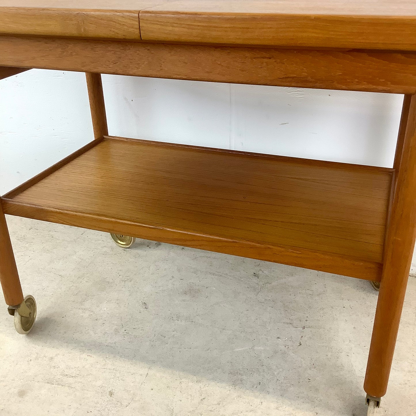 Mid-Century Teak Bar Cart by Kurt Østervig