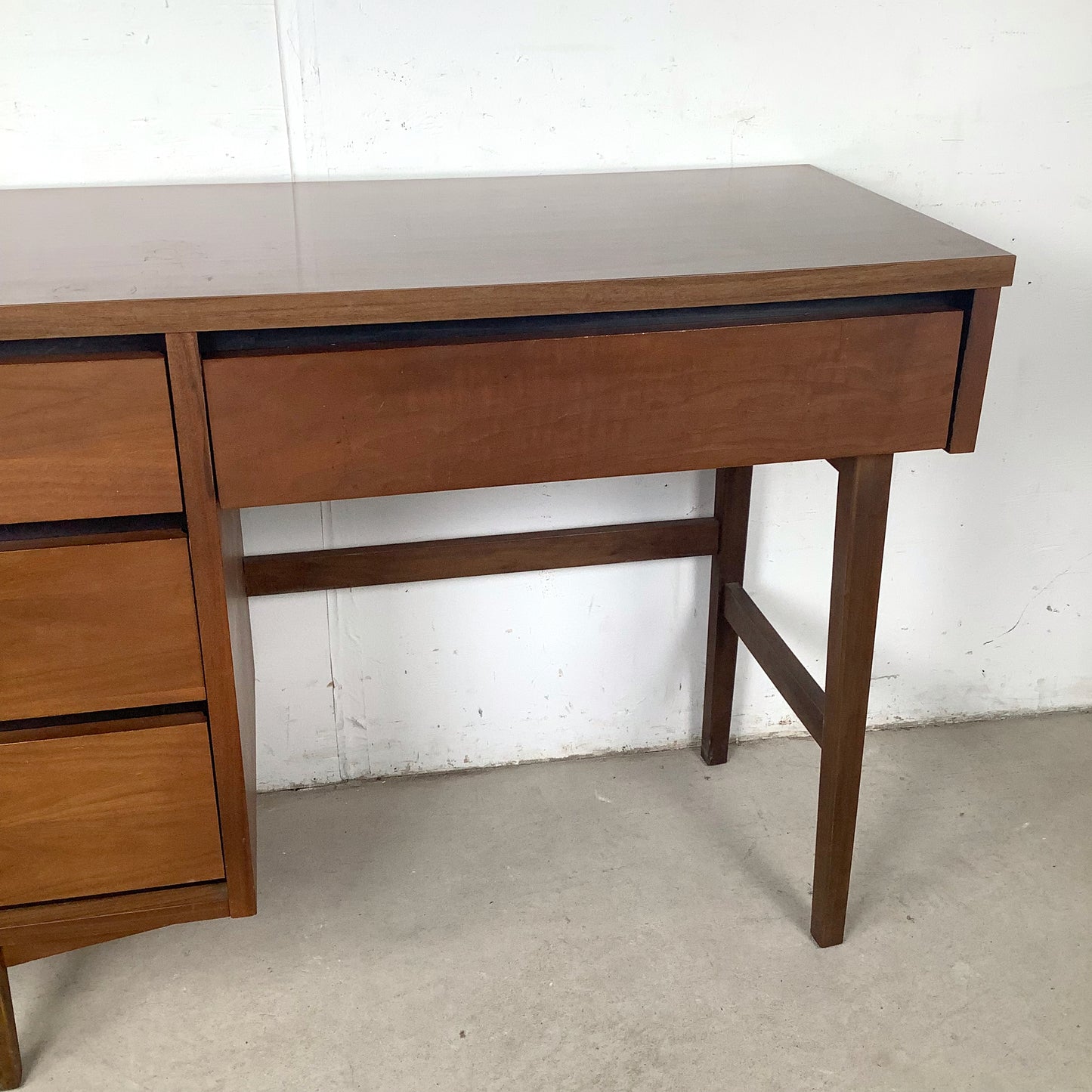 Mid-Century Writing Desk by Stanley Furniture