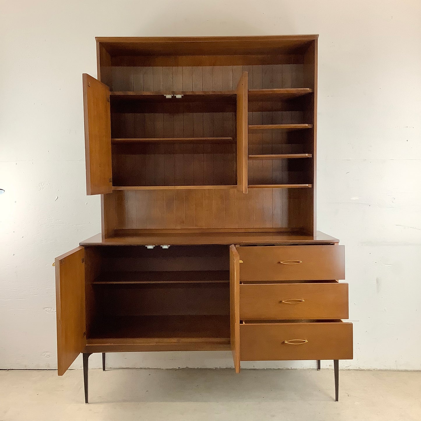 Heywood Wakefield "Contessa" Credenza With Topper by Carl Otto