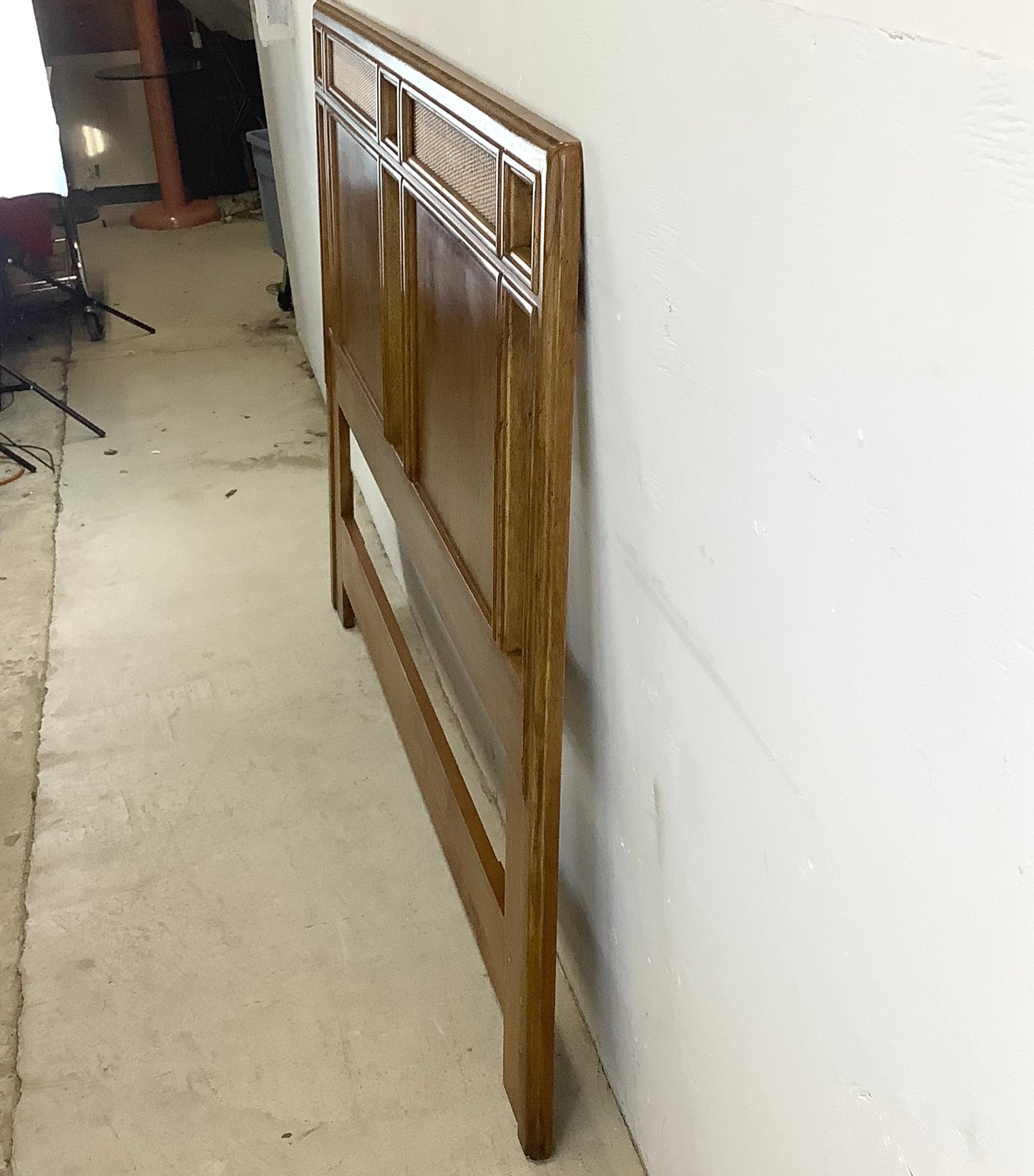 Tall Vintage Modern Headboard by Drexel- Full/Queen