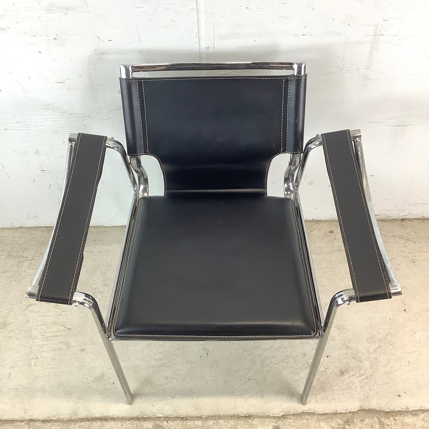 Vintage Modern Mart Stam Style Armchair