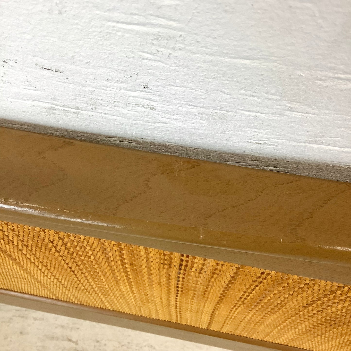 Vintage Danish Modern Headboard- Twin