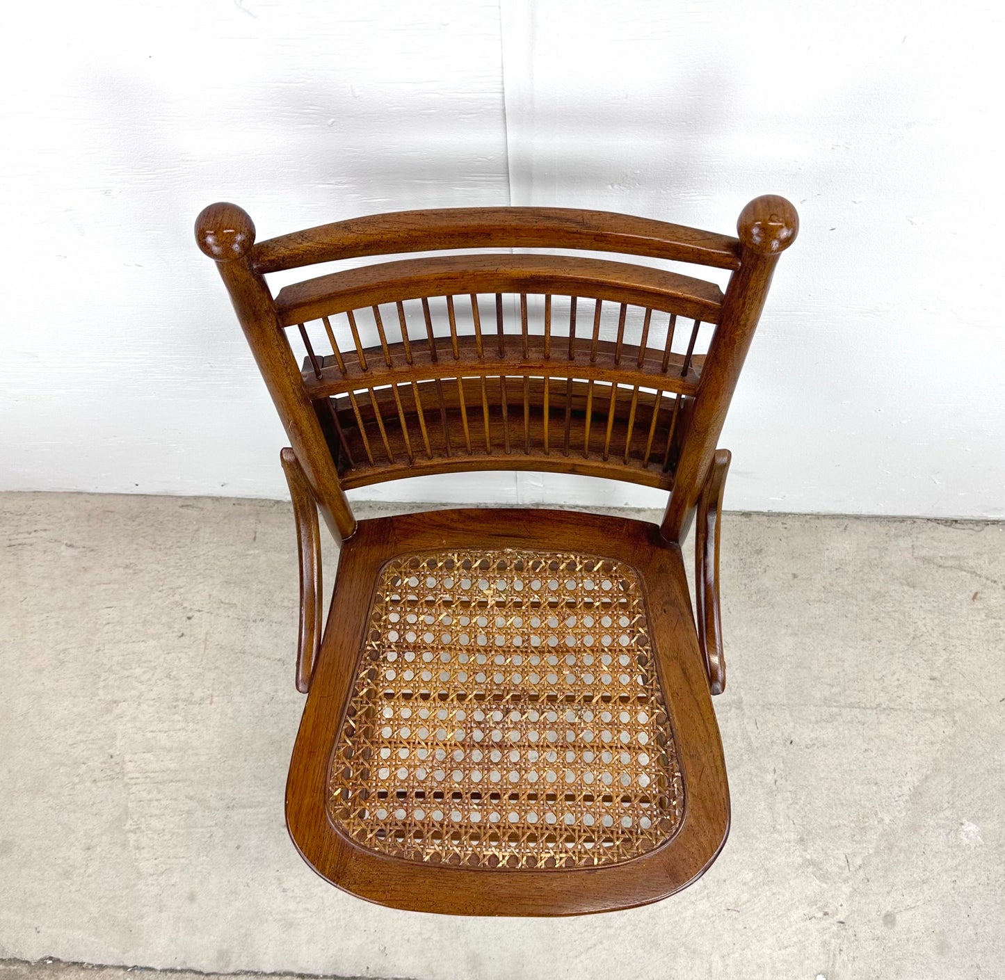 Vintage Cane Seat Dining Chair