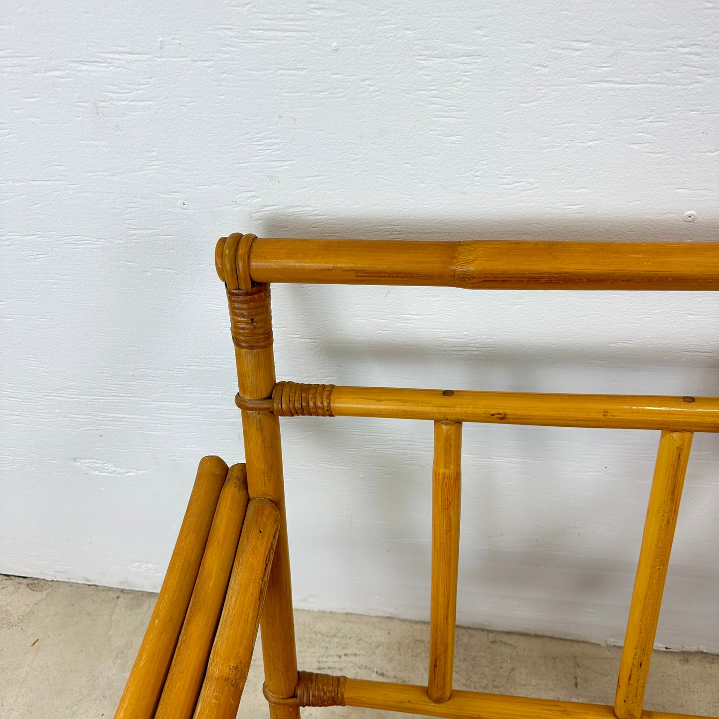 Vintage Bamboo Sofa Frame