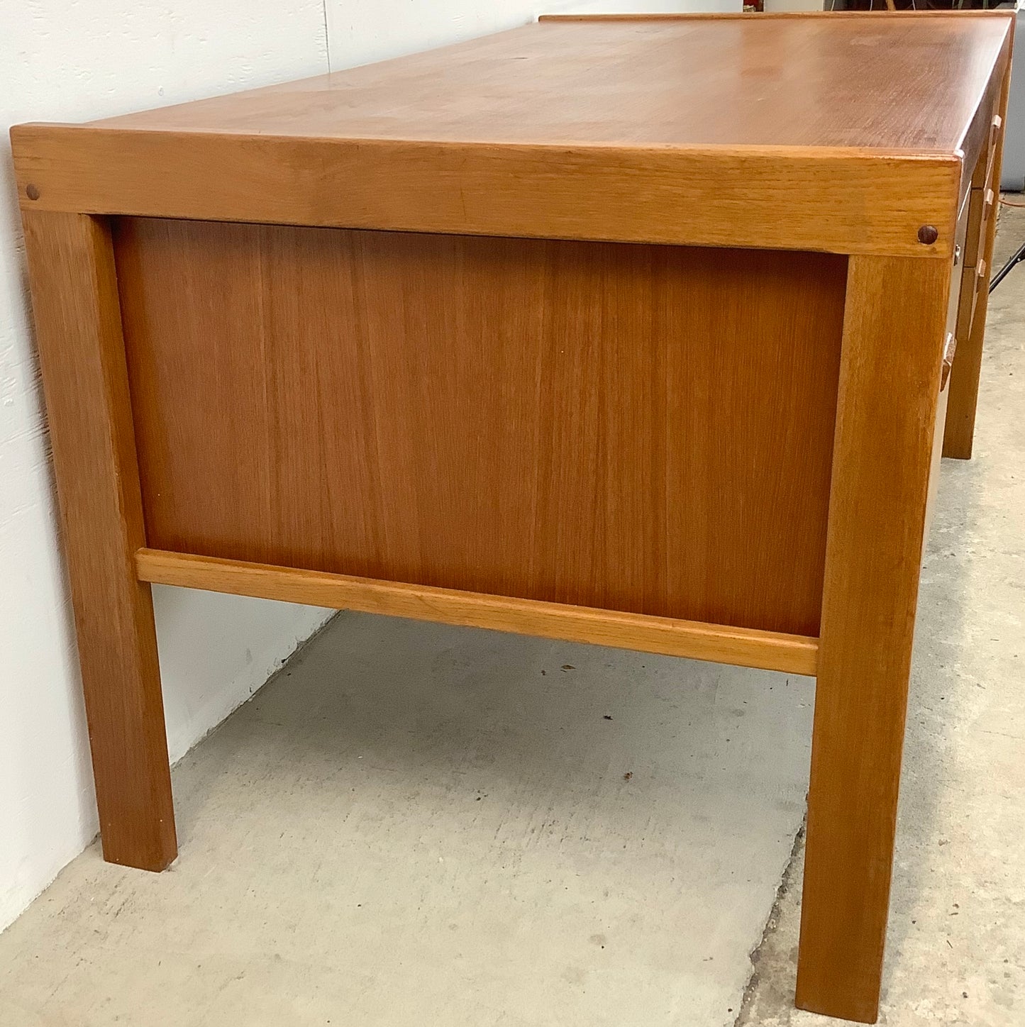 Scandinavian Modern Teak Office Desk