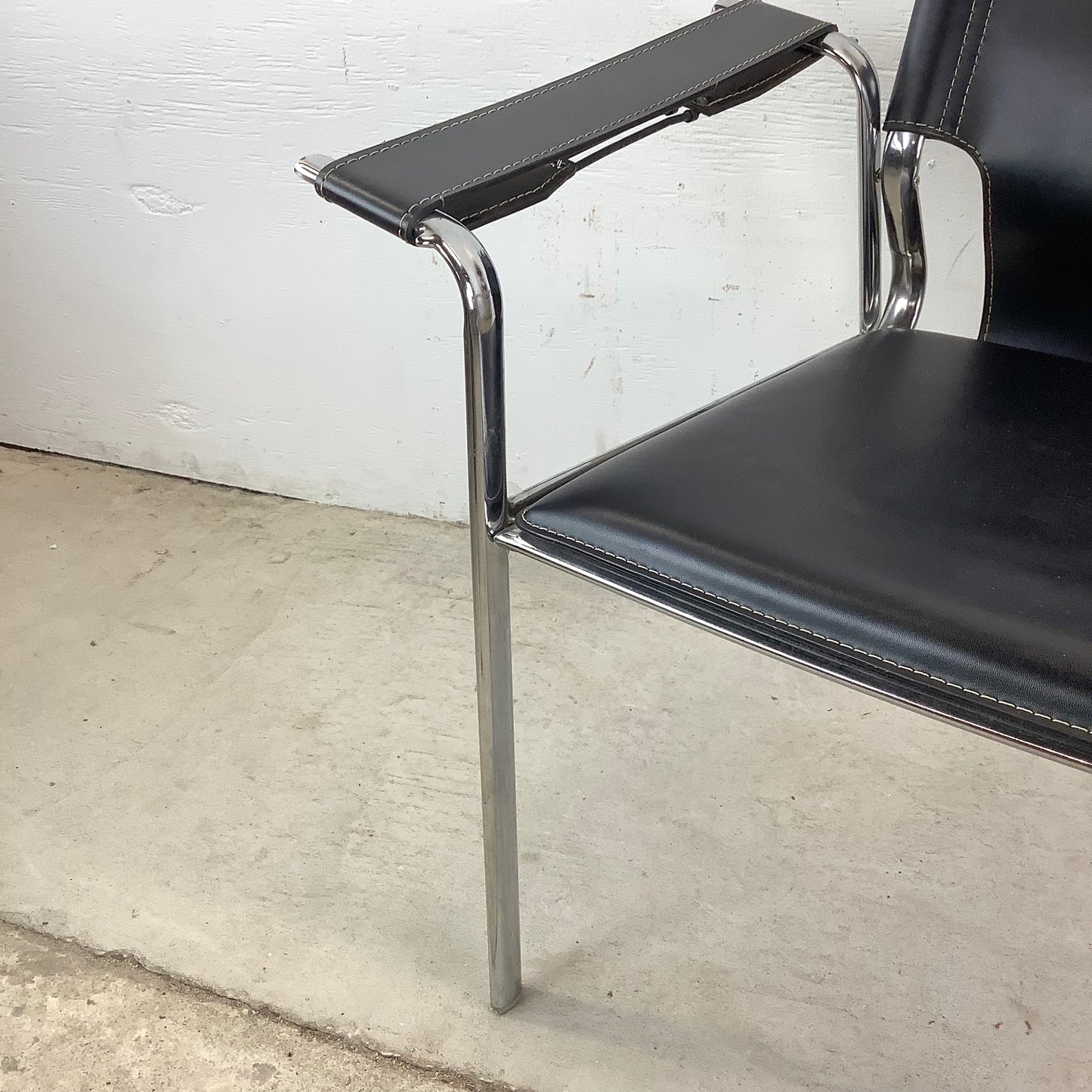 Vintage Modern Mart Stam Style Armchair