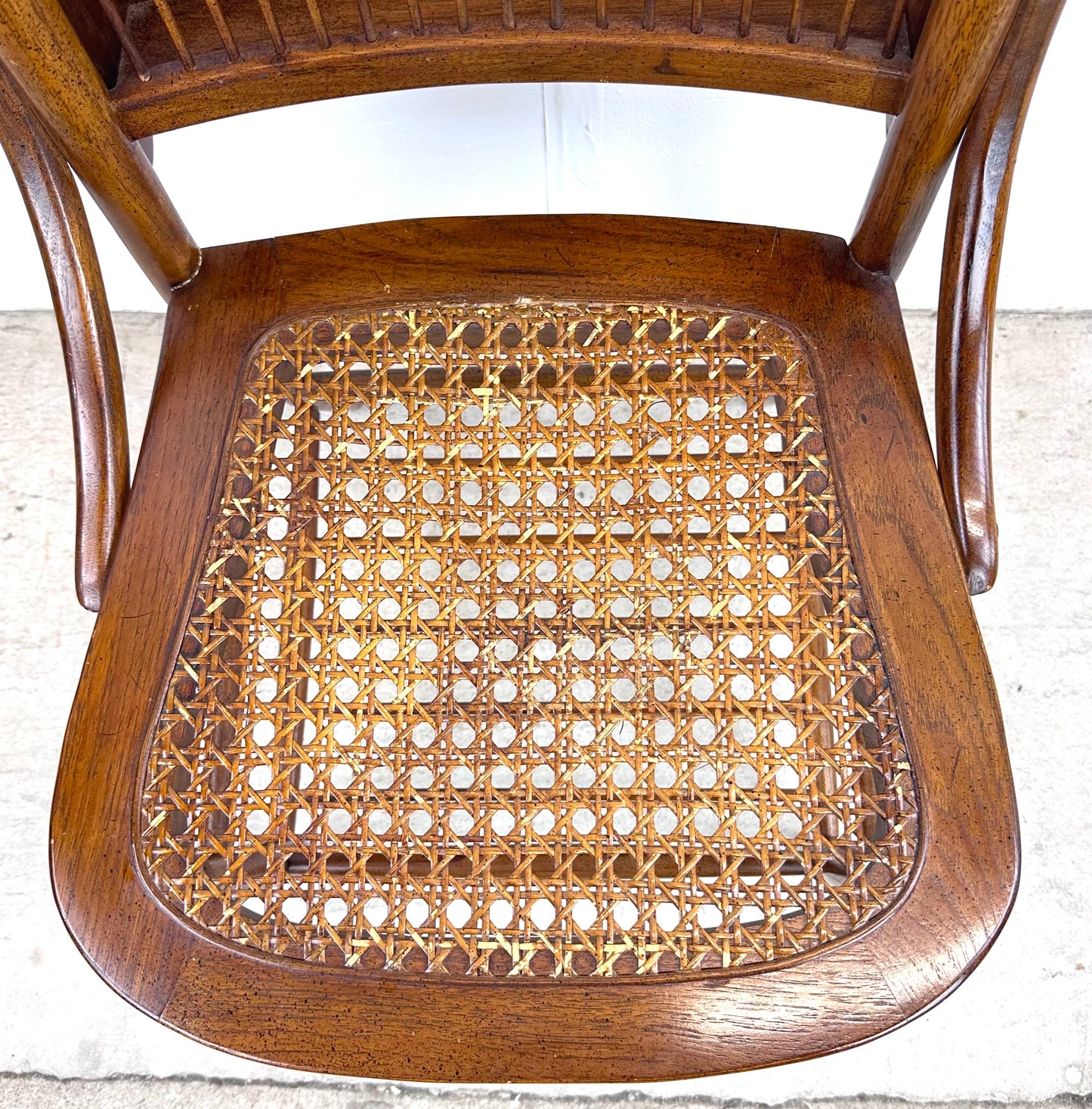 Vintage Cane Seat Dining Chair