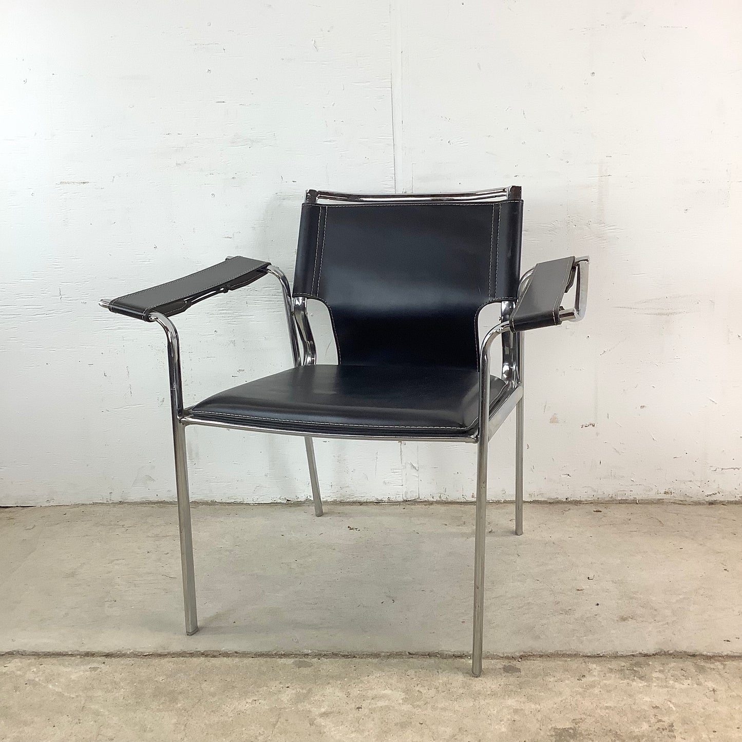 Vintage Modern Mart Stam Style Armchair
